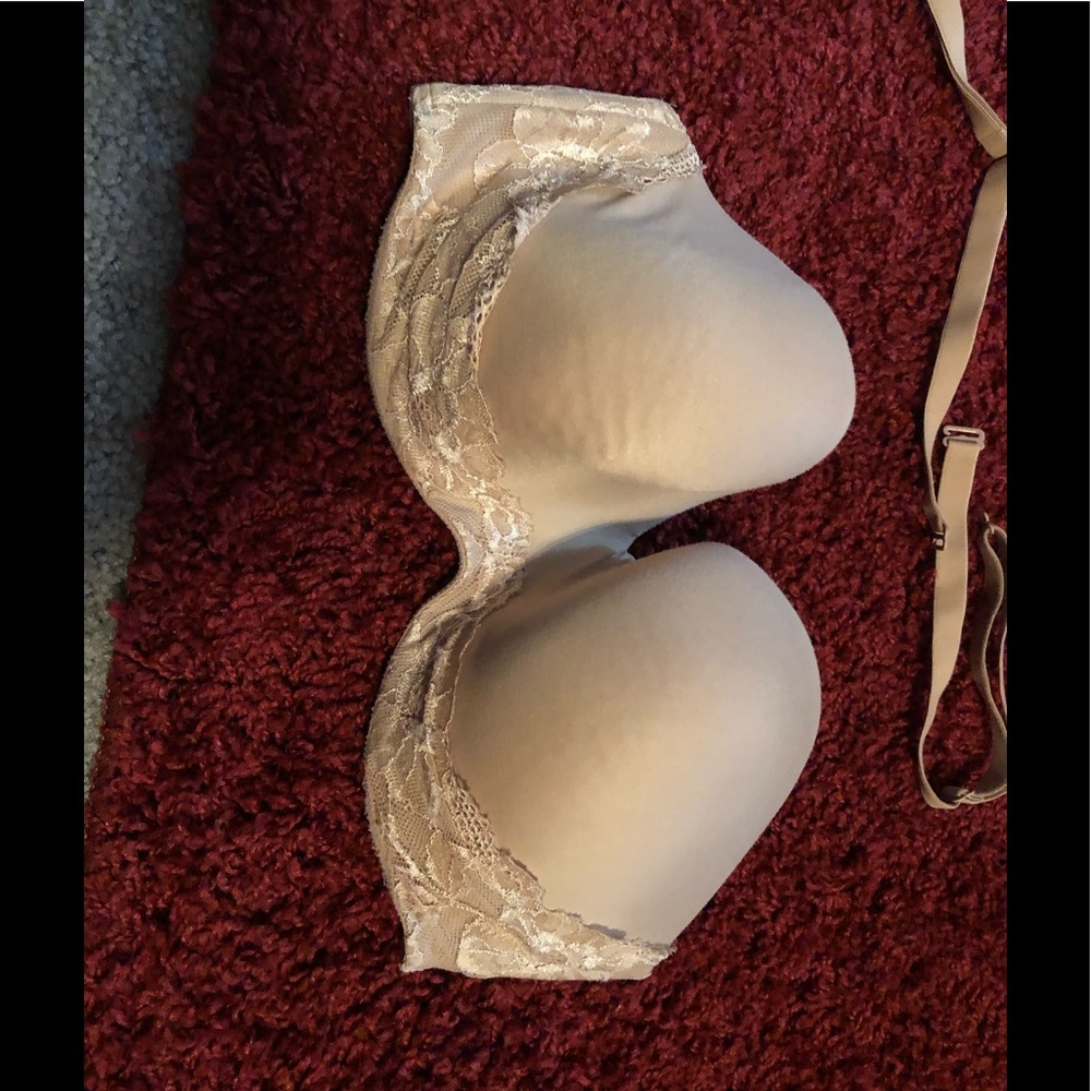 Victoria Secret Strapless Bra 34 DDD